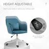HOMCOM Chaise de bureau velours fauteuil bureau massant Voir les images du produit 10