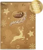 A golden advent calendar with a deer illustration and snowflakes, featuring Lindt branding. Náhled obrázku produktu