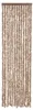 vidaXL Fliegenvorhang Beige und Dunkelbraun 56x200 cm Produktbild-Vorschau 1