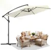 Ombrellone Izrielar 3 m beige con manovella, protezione Anteprima dell’immagine prodotto 1