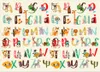 Friendly Fox Geschenkpapier Einschulung 6 Bögen ABC Produktbild-Vorschau 1