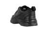 A black Nike Air Monarch IV sneaker shown from the back-left angle on a white background. Náhľad obrázku produktu