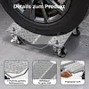 Rolki manewrowe, 2 sztuki, każda o udźwigu 680 kg, Podgląd zdjęcia produktu 9