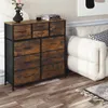 WOLTU Kommode mit 10 Schubladen aus Stoff, Sideboard, Produktbild-Vorschau 4