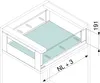BLUM LEGRABOX free SET Höhe C, BLUMOTION S, 40Kg, NL 450, Produktbild-Vorschau 5