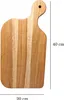 Schneidebrett Buche mit Griff 40x20 cm zum Schneiden Produktbild-Vorschau 3