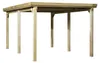 Einzelcarport 617 Gr.1 ohne Dach B x T x H 322 x 512 x 233 Produktbild-Vorschau 2