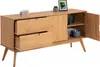 Sideboard TIVOLI skandinavisch aus Massivholz Eiche farben, Produktbild-Vorschau 3