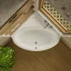 ECOLAM Badewanne Eckbadewanne BALA 130 x 130 cm Acrylwanne Produktbild-Vorschau 11