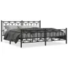 vidaXL Bedframe met hoofdeinde en voeteneinde, metaal, Productafbeelding-voorbeeld 1