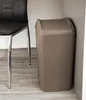 Mülleimer 40 Liter, mattbraun, aus PP-Kunststoff mit Produktbild-Vorschau 4