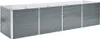 vidaXL Garten-Hochbeet Verzinkter Stahl 320x80x77 cm Grau Produktbild-Vorschau 1