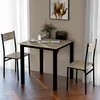 MODFU Set da pranzo con tavolo e 2 sedie per 2 persone, Anteprima dell’immagine prodotto 5