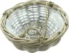 Pflanzampel "Koboo Grey" aus Rattan, grau, handgefertigt, Produktbild-Vorschau 4