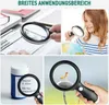 Beleuchtete Leselupe, 10-fache Vergrößerung, beleuchtete Produktbild-Vorschau 4