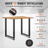 SucceBuy 711,2 mm gambe regolabili per mobili, set di 2 - Anteprima dell’immagine prodotto 6