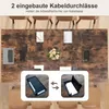 COSTWAY Conferentietafel 240x120 cm, vergadertafel voor Productafbeelding-voorbeeld 5