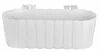 Vaso da fiori Prosperplast | Boardee | Bianco | 40 cm Anteprima dell’immagine prodotto 12