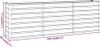 vidaXL Hochbeet Rostig 240x40x77 cm Cortenstahl Produktbild-Vorschau 7