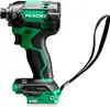 A HiKOKI cordless impact driver is shown against a white background. Voir les images du produit
