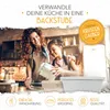 KRUSTENZAUBER Emaille Brotbackfrom mit Deckel inkl. Gärkorb Produktbild-Vorschau 2