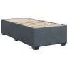 Boxspringbett mit Matratze Dunkelgrau 90x200 cm Samt Produktbild-Vorschau 5