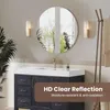 AIORBER Runder Wandspiegel für Badezimmer Flur Wohnzimmer Produktbild-Vorschau 3