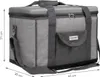 anndora Kühltasche XL 40 Liter Picknicktasche- hellgrau - Produktbild-Vorschau 1