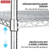Schwerlastregal - Metallregal Himalaya | verchromt | 4 Produktbild-Vorschau 4