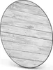 Design Stahlmagnettafel Schwarz Rund 47cm Weiß Gebeizt Produktbild-Vorschau 5