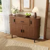 Merax 2-stufiger Sideboard mit Schiebetüren und Schublade, Produktbild-Vorschau 7