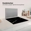 KitchenYeah© Herdabdeckplatte Marmoroptik - Schwarz - Luxus Produktbild-Vorschau 8