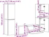 vidaXL Set di mobili TV, 6 pezzi, nero, legno composito Anteprima dell’immagine prodotto 8
