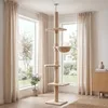 PawHut Kratzbaum Deckenhoch höhenverstellbar mit Produktbild-Vorschau 2