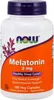 Melatonin 3 mg Gesunder Schlaf 180 Veg Kapseln Now Foods Produktbild-Vorschau 3