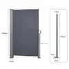 Jopassy  Seitenmarkise Markisen Ausziehbar 180x300cm Alu Produktbild-Vorschau 3