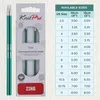 KnitPro Zing Austauschbare Rundnadeln 4" (10cm) | 3mm Produktbild-Vorschau 4