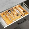 Wkład na sztućce do szuflady rozsuwany bambusowy Podgląd zdjęcia produktu 2