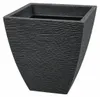 Blumentopf anthrazit, in Rillenoptik, 40x42 cm,  40 L, Produktbild-Vorschau 3