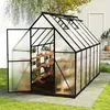 XMTECH hliníkový skleník 6.12² 340×180×195 cm cm včetně Náhled obrázku produktu 8