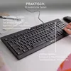 CHERRY STREAM KEYBOARD Kabelgebundene Tastatur, Schwarz, Produktbild-Vorschau 7