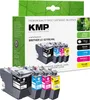 KMP Tintenpatrone passend für Brother LC3219XLBK, LC3219XLC Produktbild-Vorschau 2