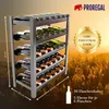 Weinregal TOSKANA | HxBxT 75x60x30 cm | 30 Flaschen auf 5 Produktbild-Vorschau 3