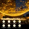 100m LED Lichterkette Außen, Warmweiß 1000 LEDs, Timer, 8 Produktbild-Vorschau 3