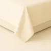Flanell-Bettlaken 160x200 cm 100% Baumwolle Cremefarben Produktbild-Vorschau 3