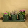 Kovový podnos se 3 květináči Mary's Garden Supplies, 52 cm, Náhled obrázku produktu 5
