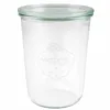WECK 743- Sturzform-Glas mit Glasdeckel, 850 ml, klar, Produktbild-Vorschau 4