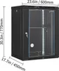 SucceBuy Rack per server da parete 15U, capacità di carico Anteprima dell’immagine prodotto 8