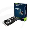 A Biostar GeForce GTX 1050 Ti graphics card and its retail packaging are displayed against a white background. Produktbild-Vorschau