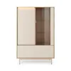 BEAUTYSOFA | Vitrine TERRA mit 3 Türen, Hochkommode Produktbild-Vorschau 3